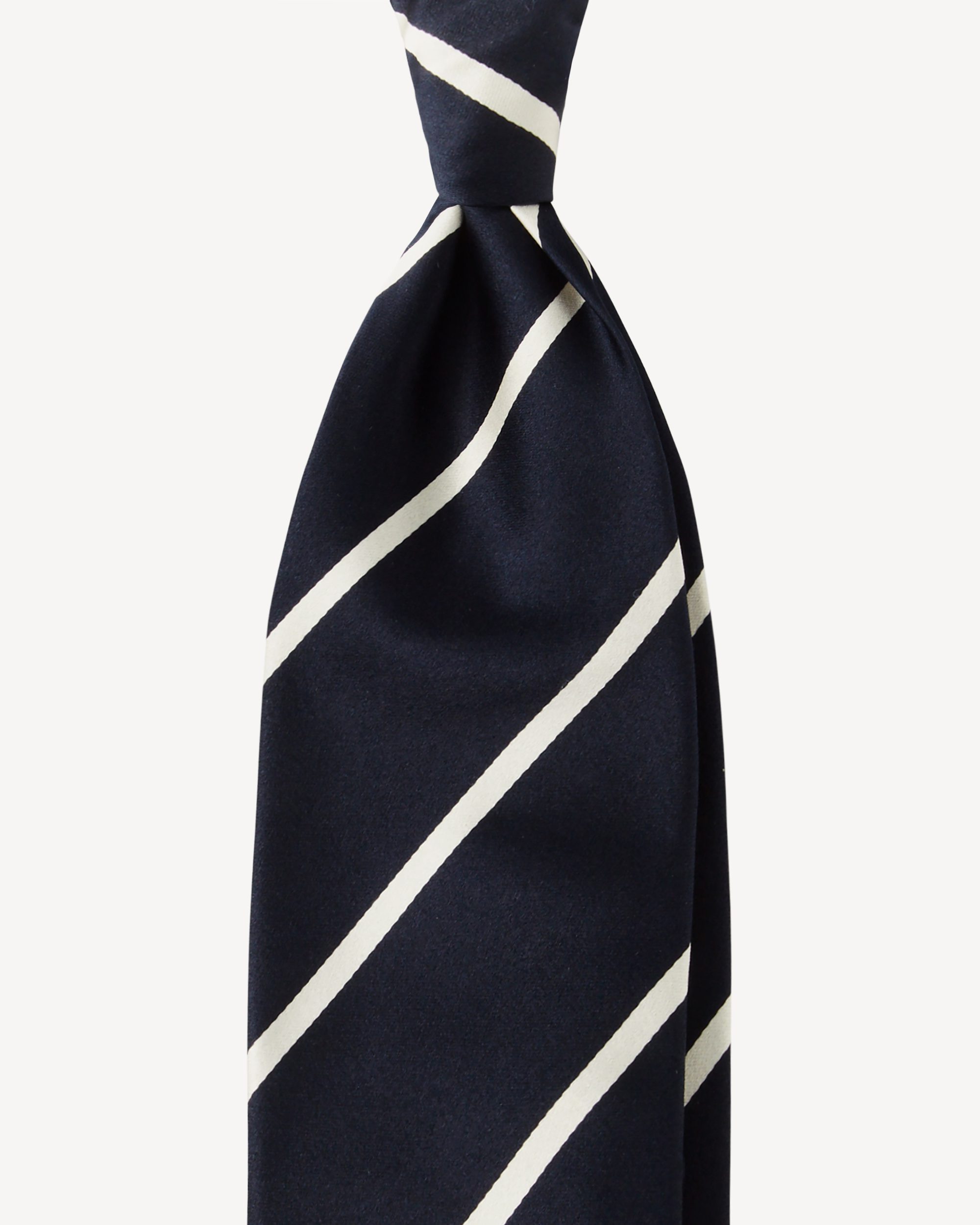 Stripe Jacquard Tie Waist Wrap Crop Top in White