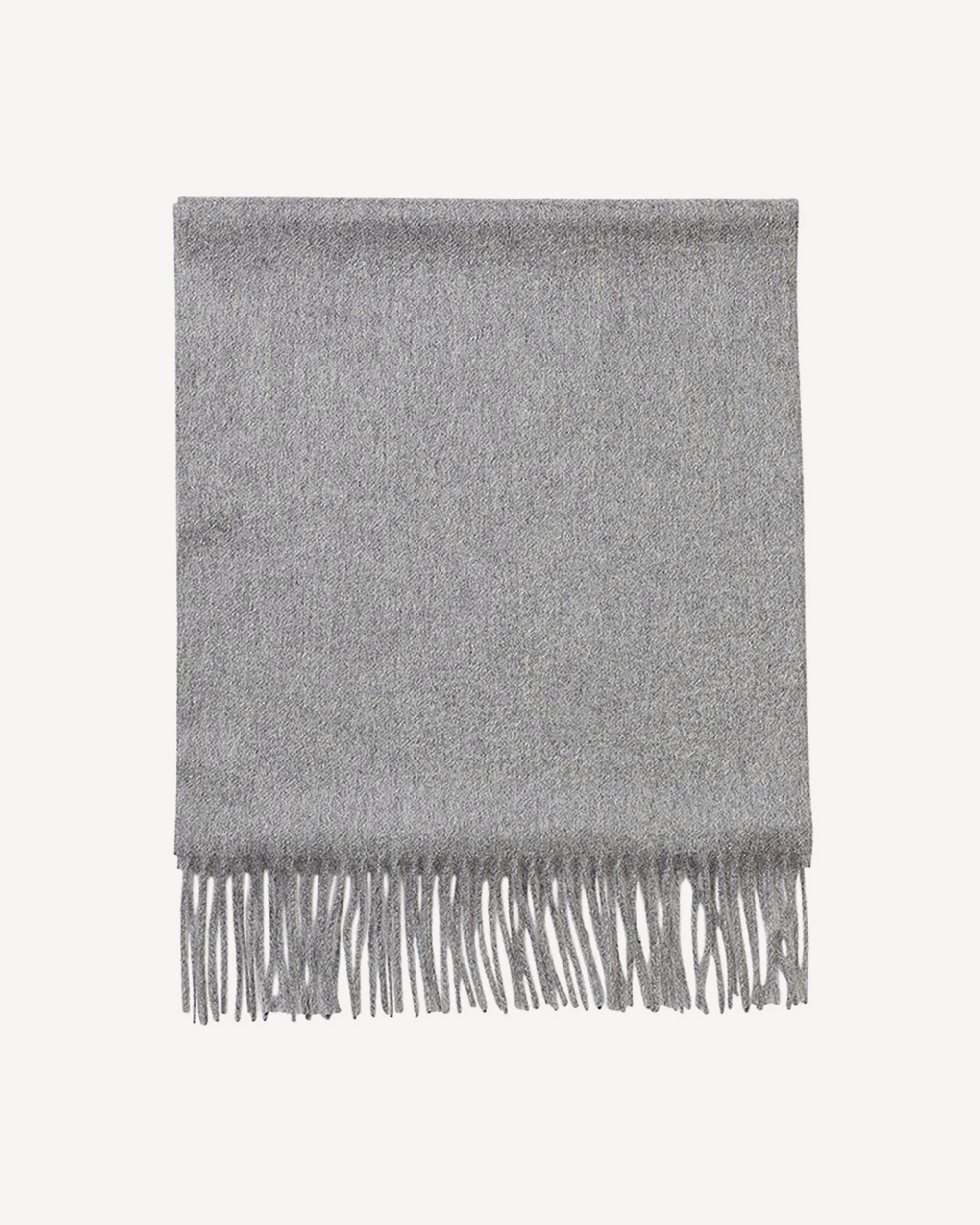 Slate Grey Zig Zag Scarf