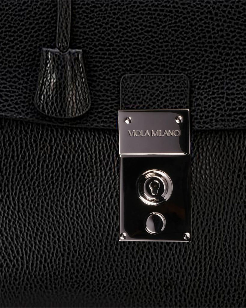 LOUIS VUITTON Serviette Dorian Taurillon Leather Briefcase Bag