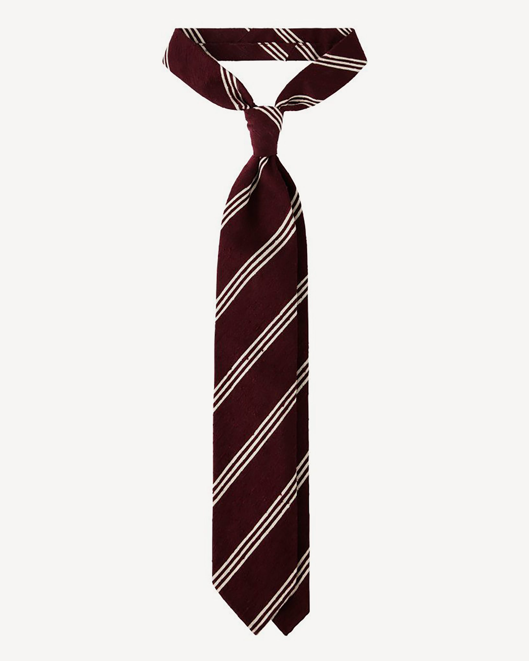 Burgundy Weave Necktie